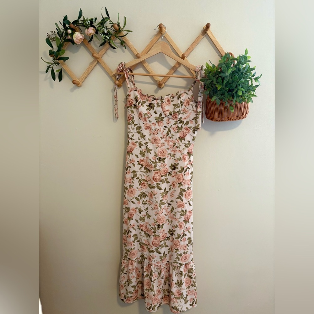 Floral Pink Dress